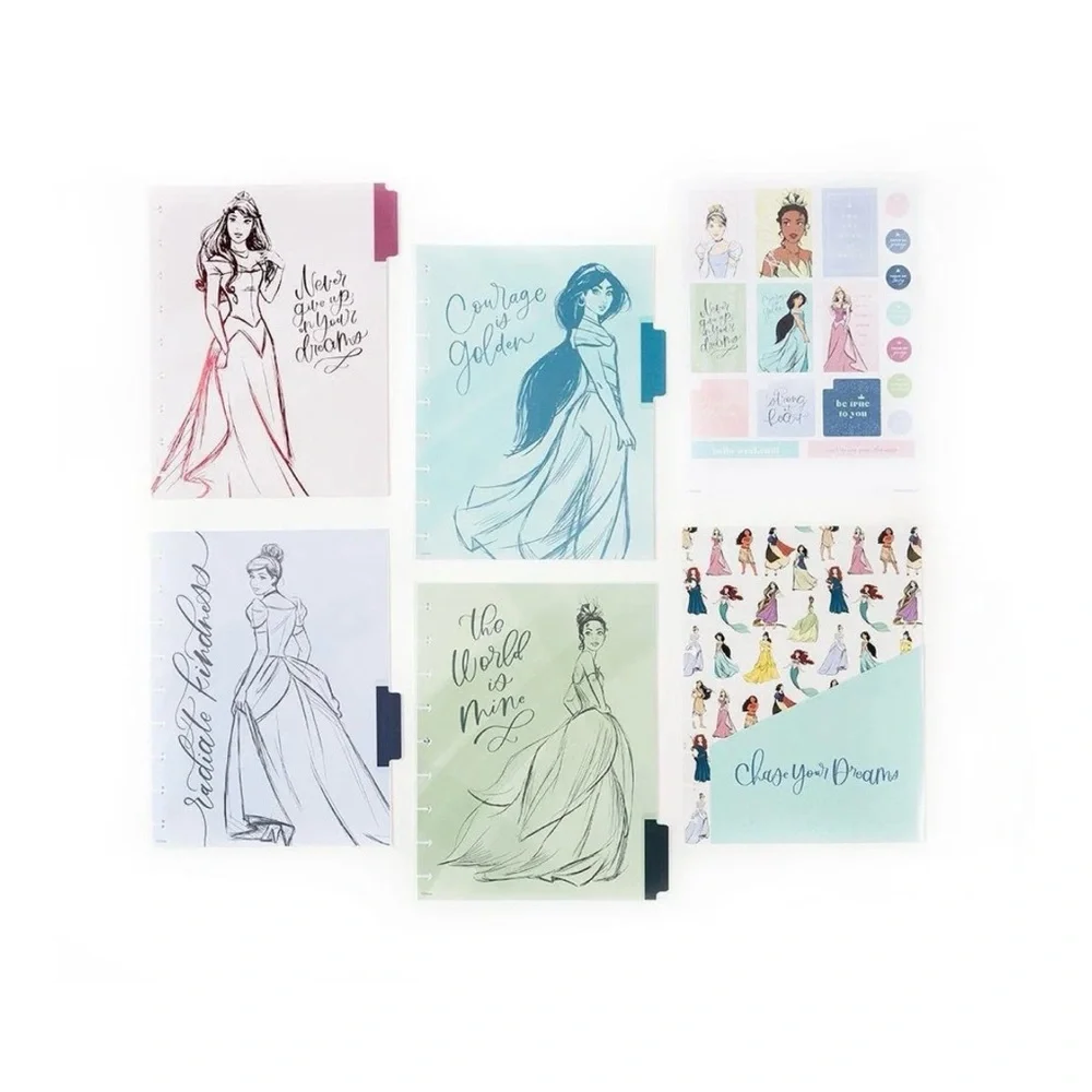 Disney Happy Planner UNdated Extension Packs with Stickers + Folders